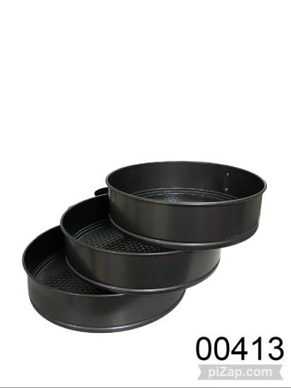 Imagen de SET X3 MOLDE PARA TORTA DESMONTABLE 24CM/26CM/28CM 3.26